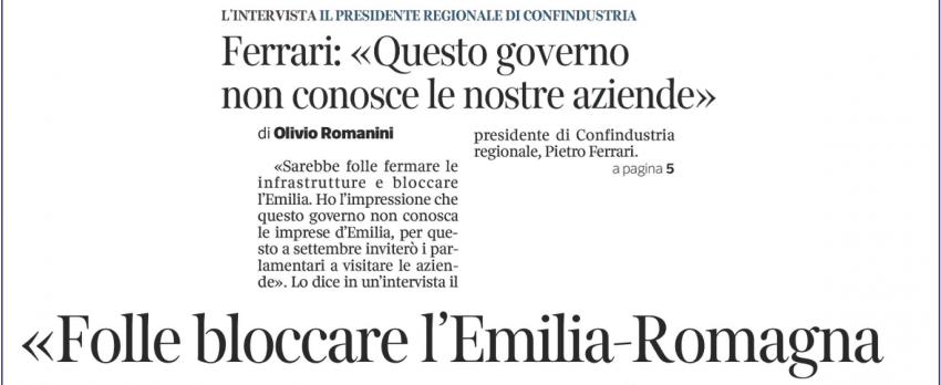 intervista_presidente_ferrari_corriere_bologna_11_luglio_2018_pagina_1
